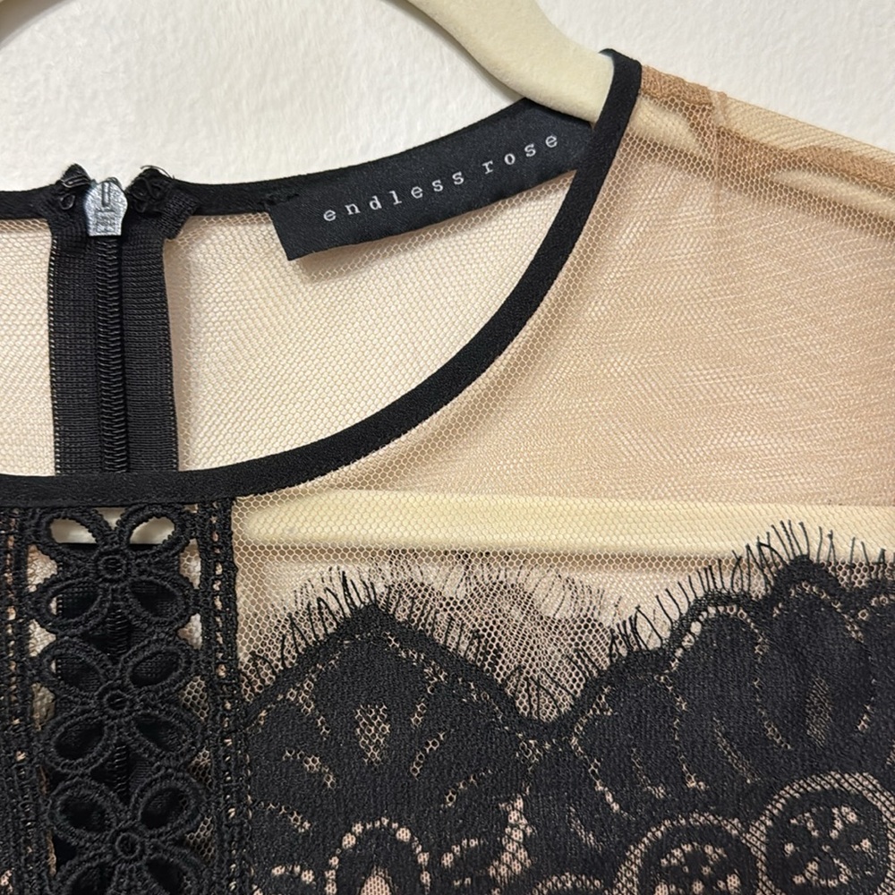 Endless Rose Embroidered Lace Dress NWOT - Picture 3 of 9